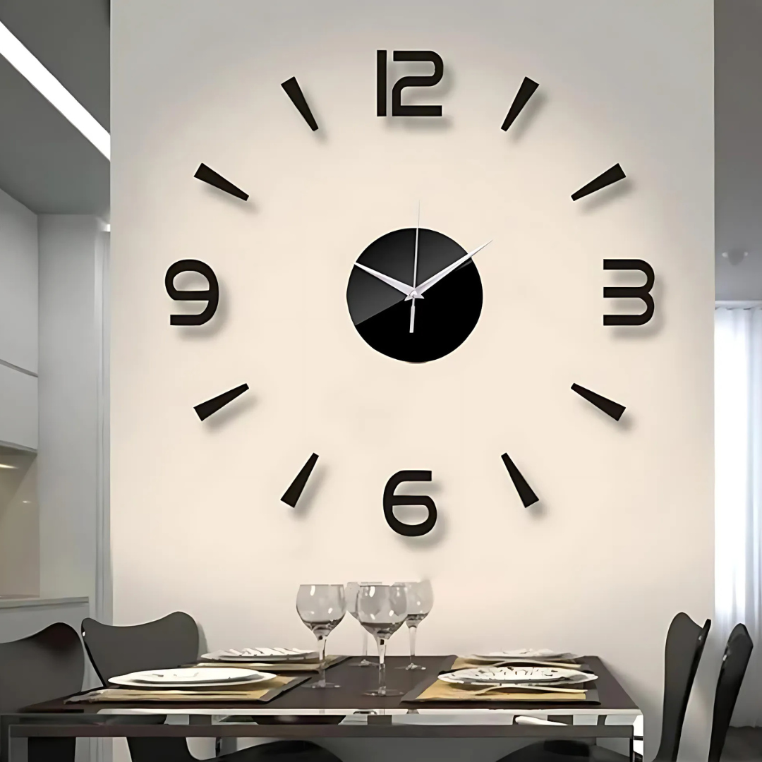 Large Wall Clock With Silent Movement