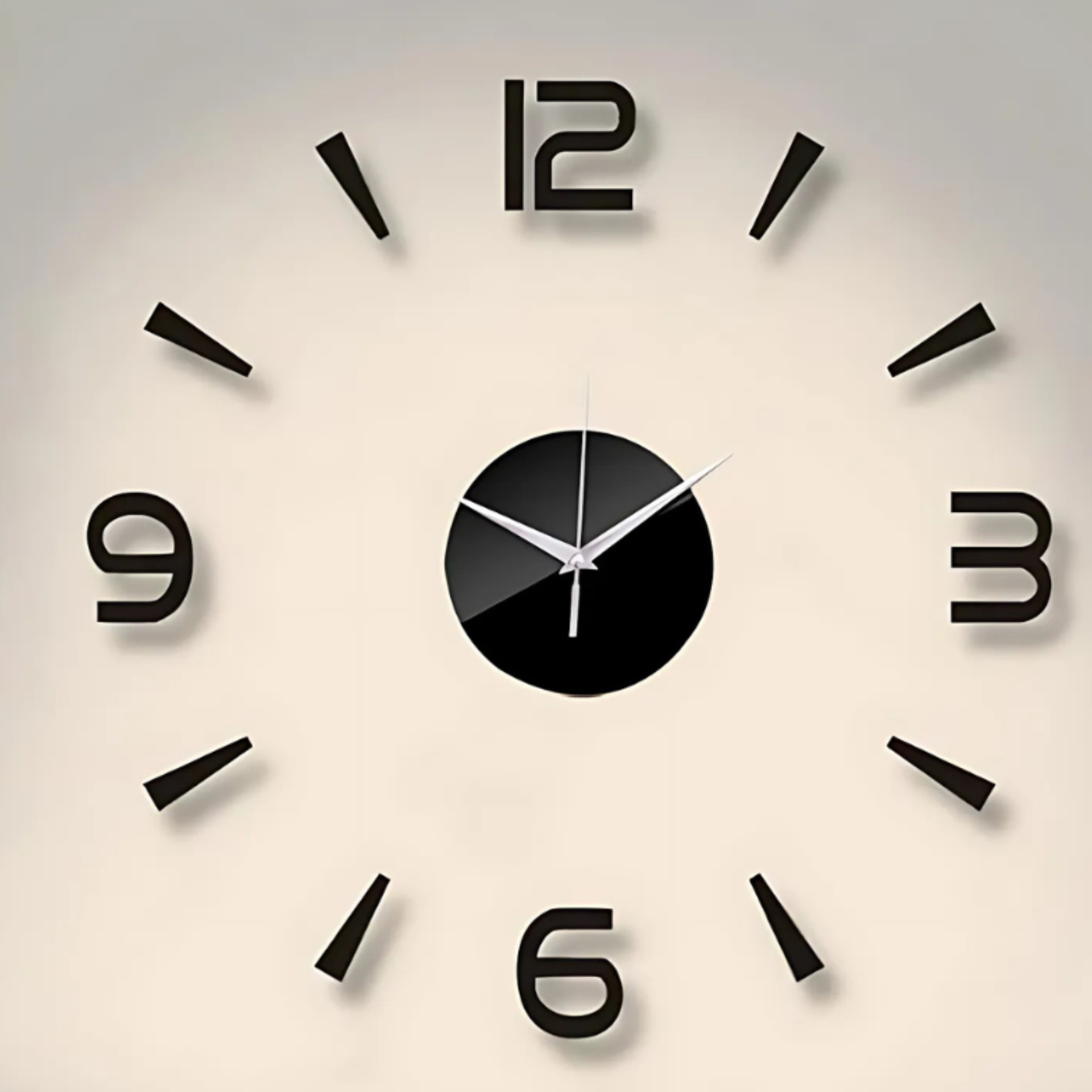 Large Wall Clock With Silent Movement