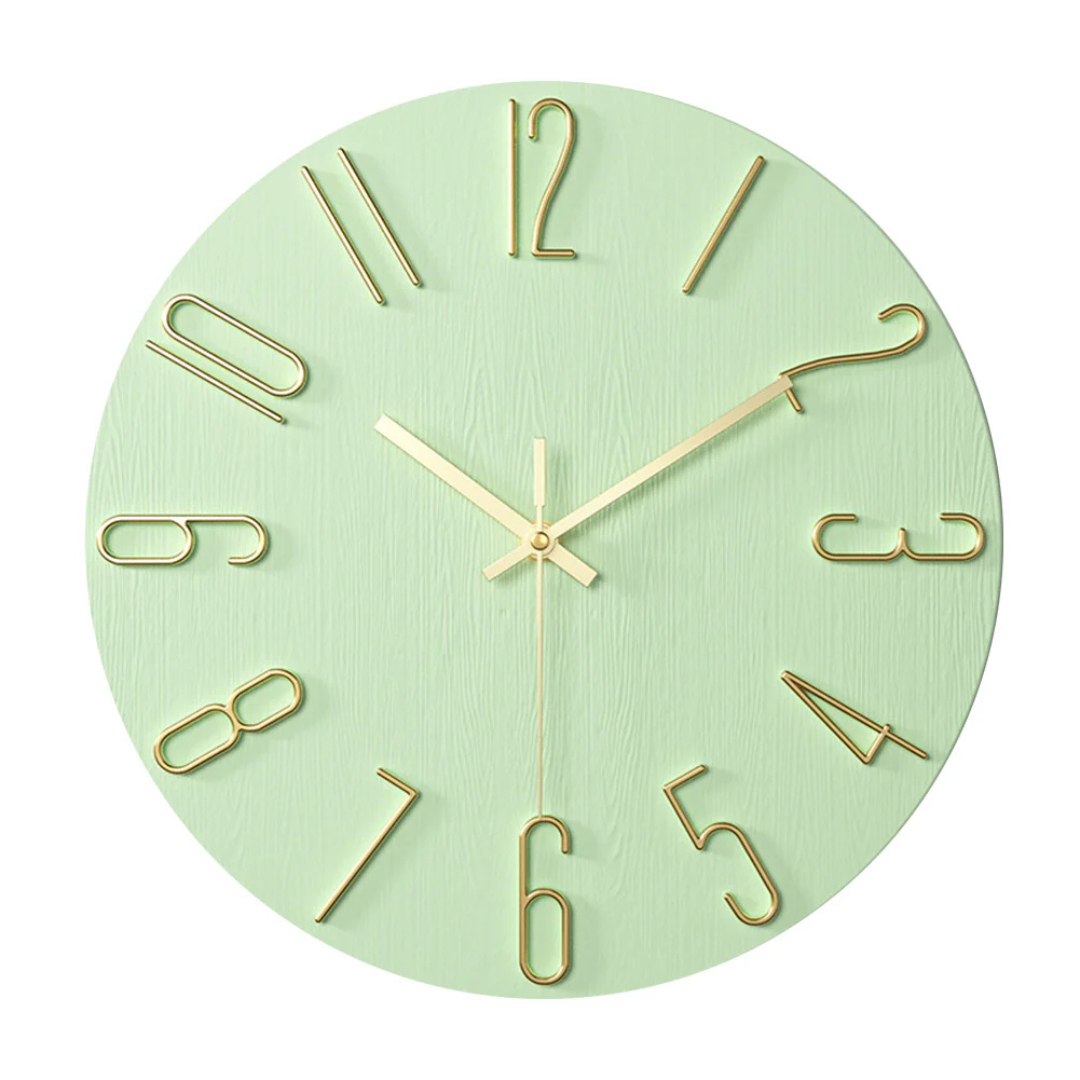 Modern Wall Clock With Silent Movement