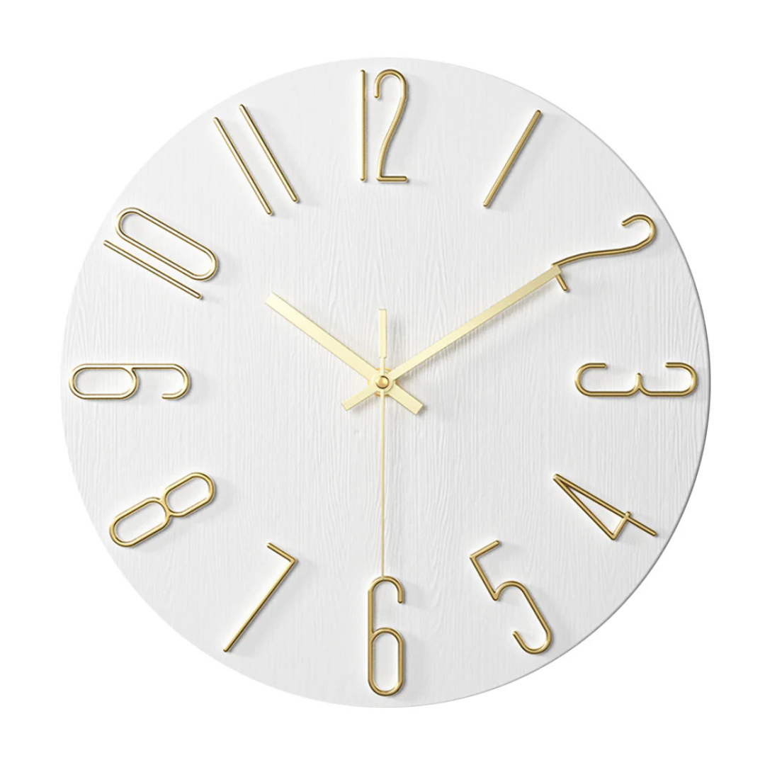 Modern Wall Clock With Silent Movement