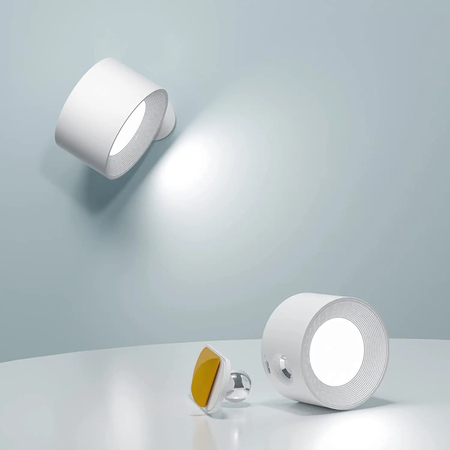 Wireless Rechargeable Wall Light With Magnetic Mount