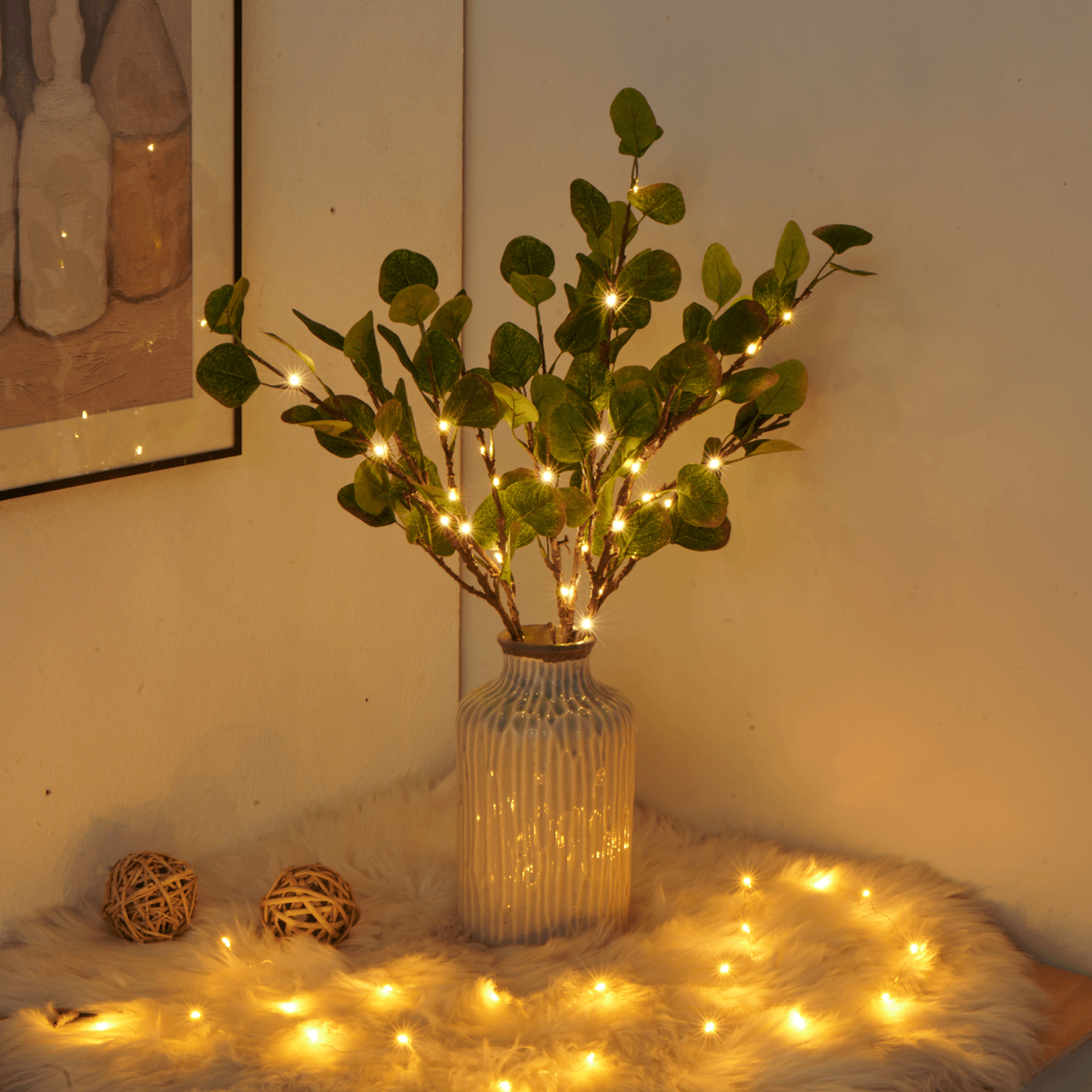 Olive Branch Decorative String Light