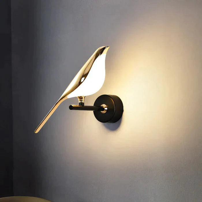 Bird-Shaped LED Wall Lamp