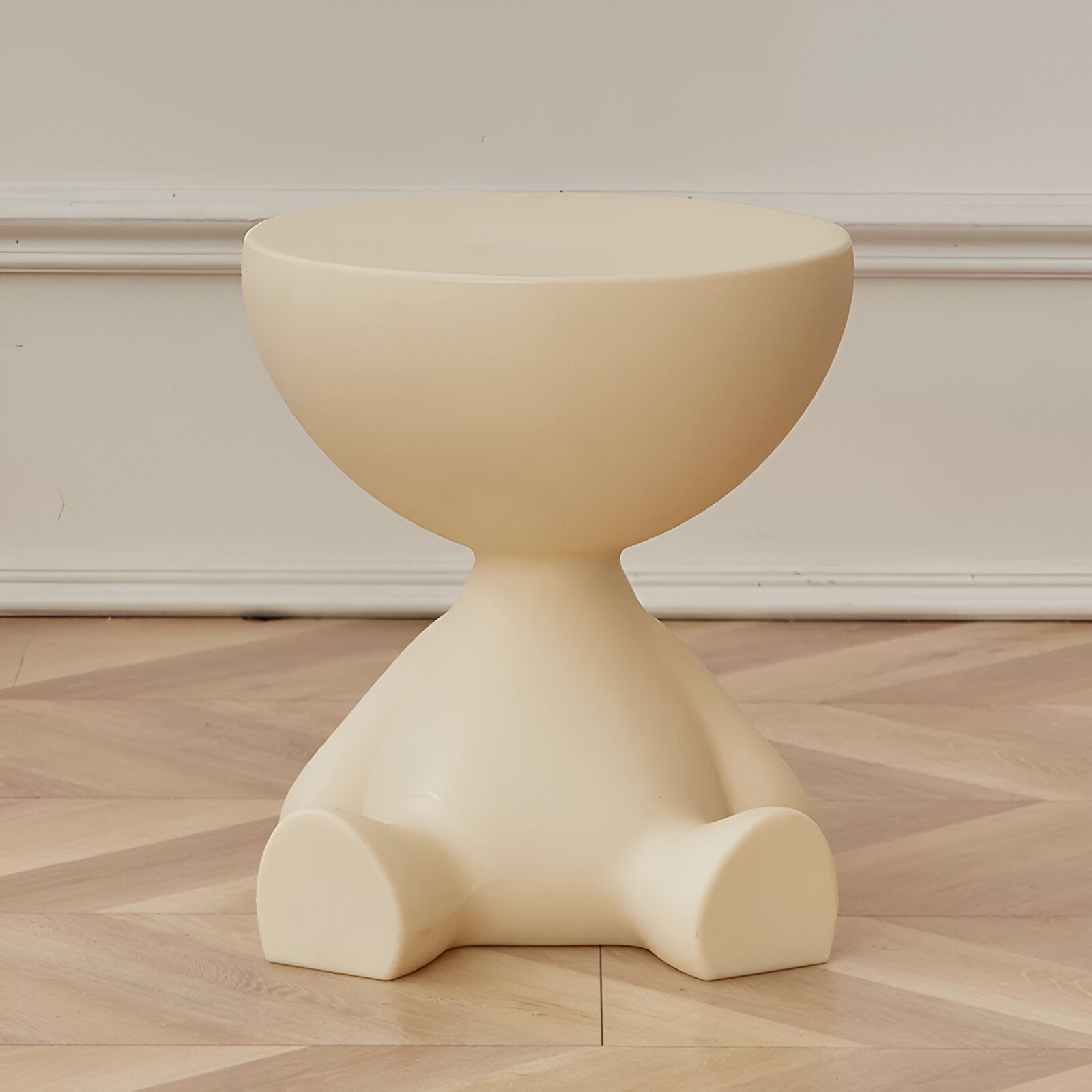 Round Coffee Table With Metal Base