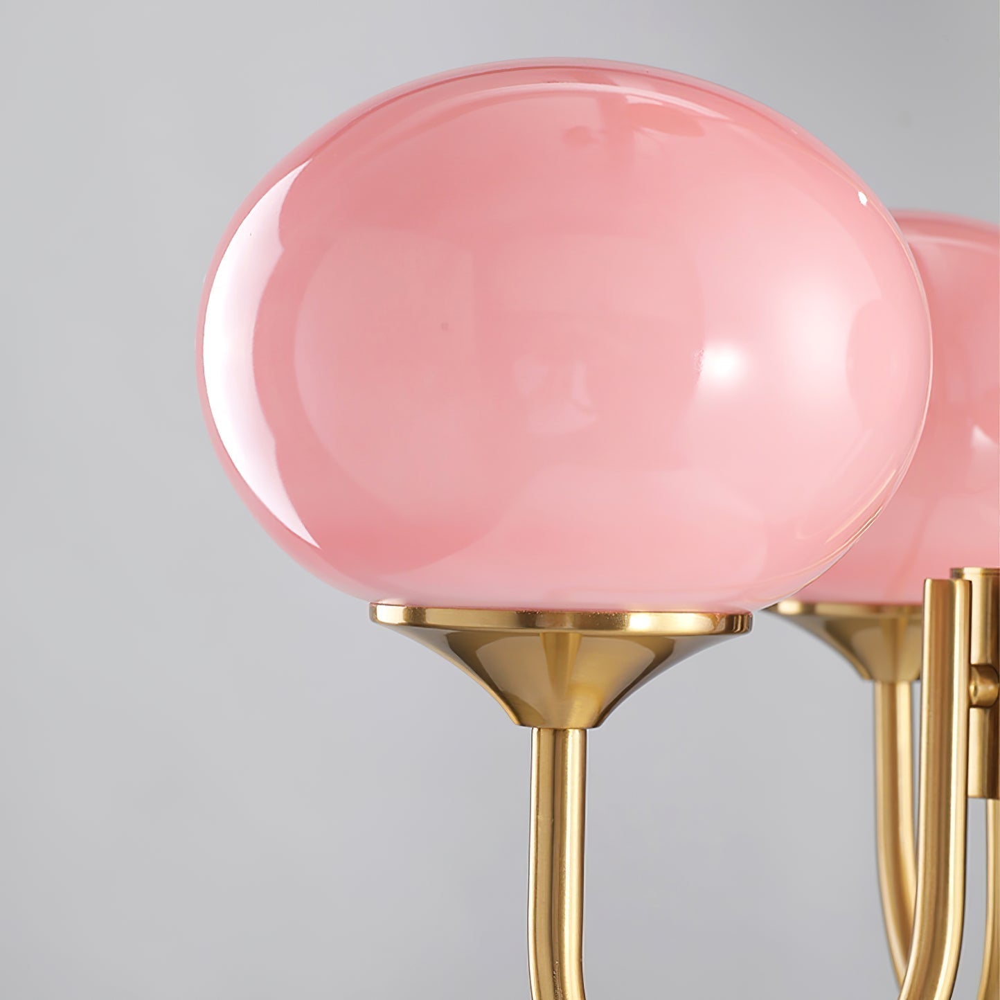 Globe Pendant Light With Metal Frame