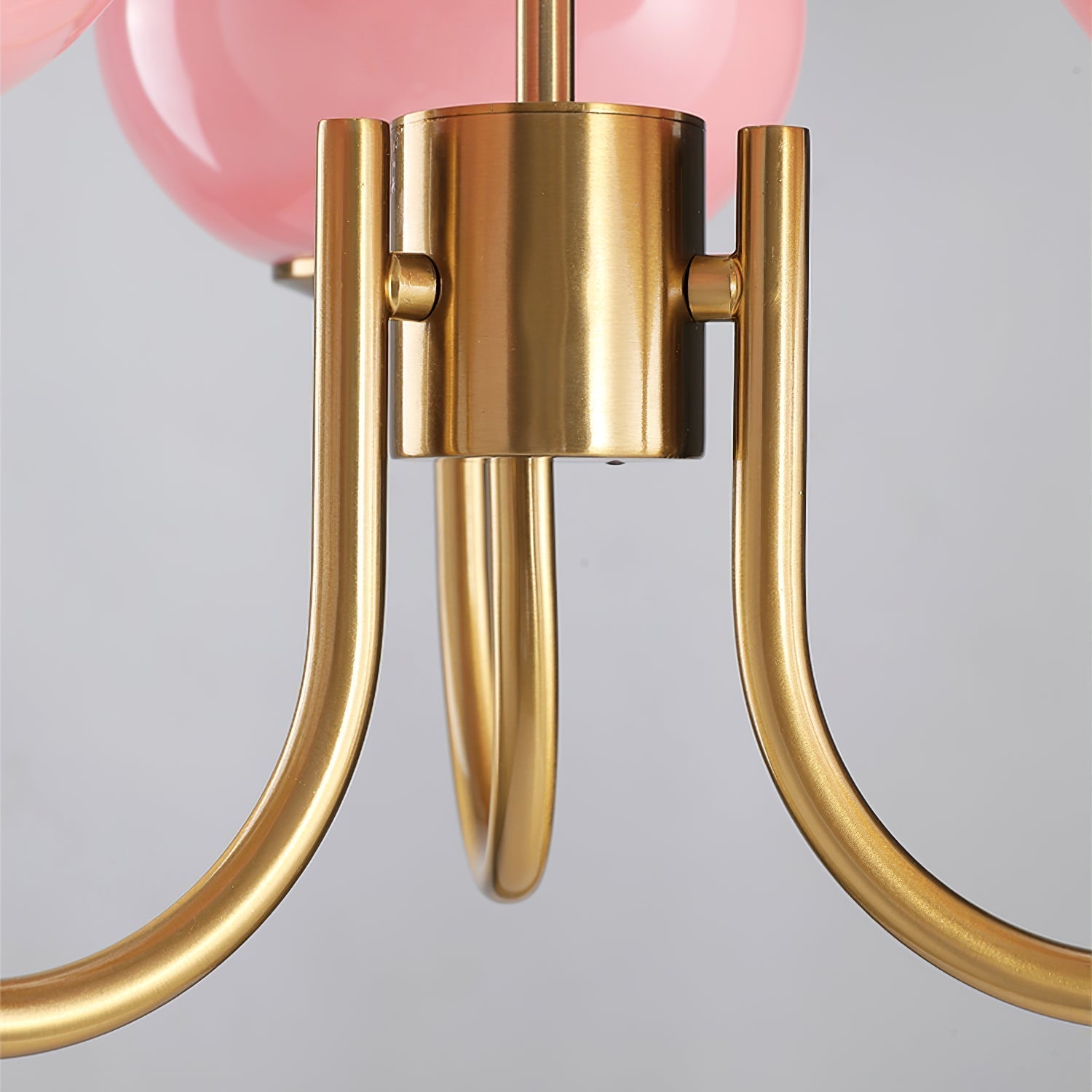 Globe Pendant Light With Metal Frame