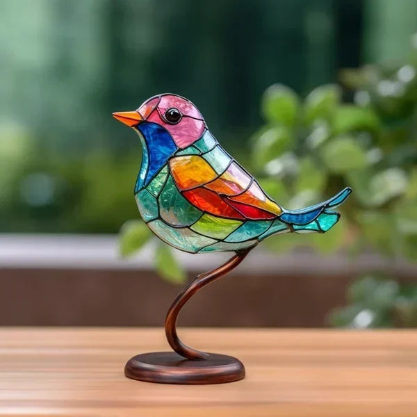 Handcrafted Bird Sculpture