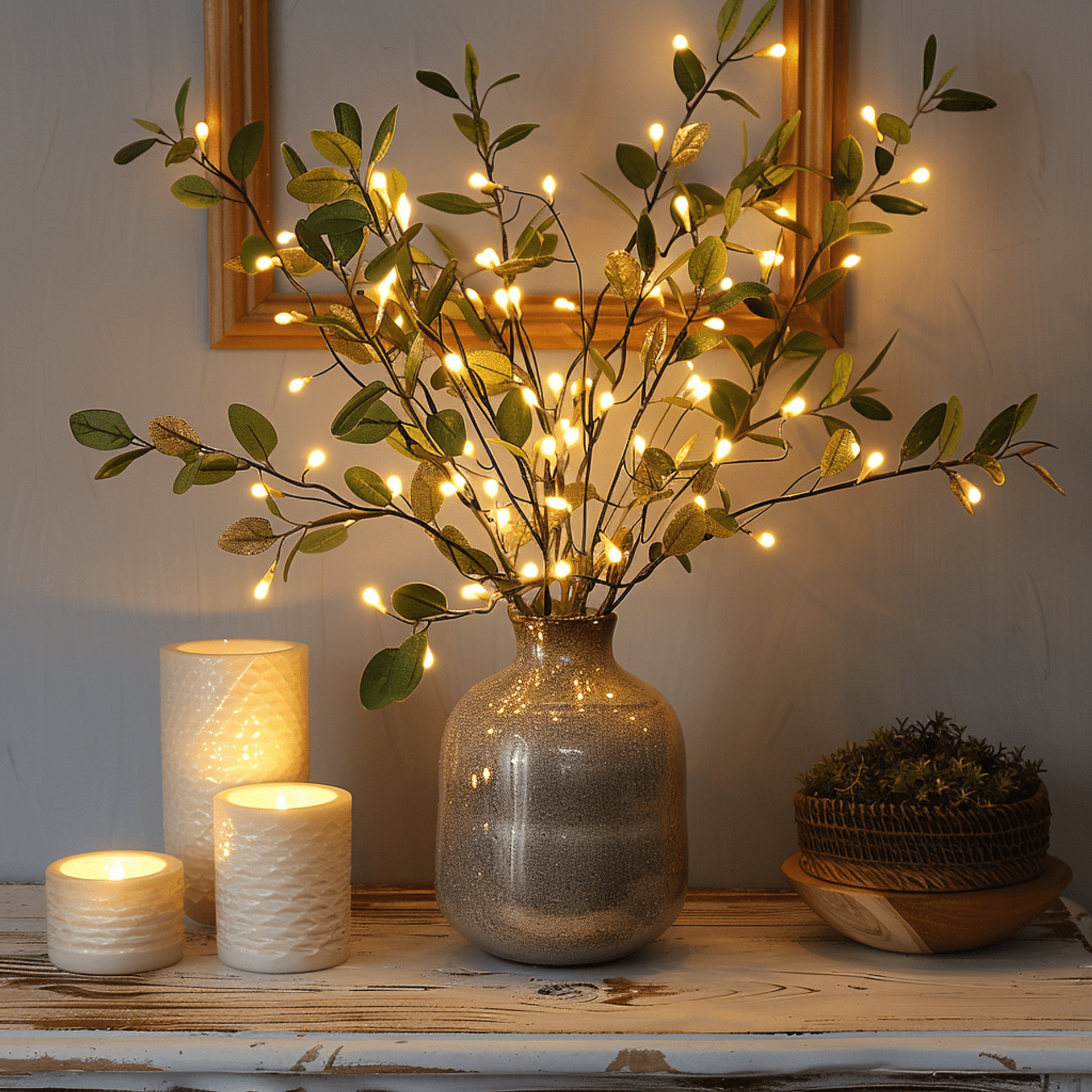 Olive Branch Decorative String Light
