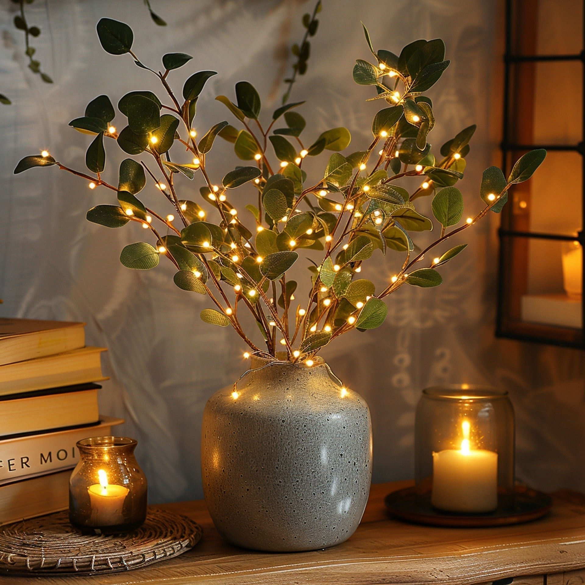 Olive Branch Decorative String Light