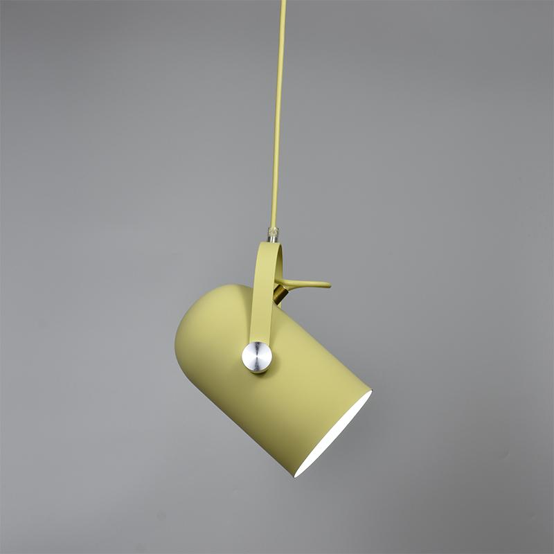Modern Nordic Angled Drop Light – Sleek Directional Pendant