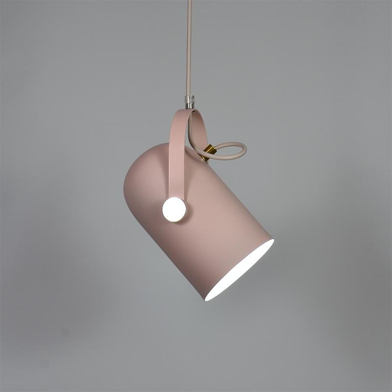 Modern Nordic Angled Drop Light – Sleek Directional Pendant