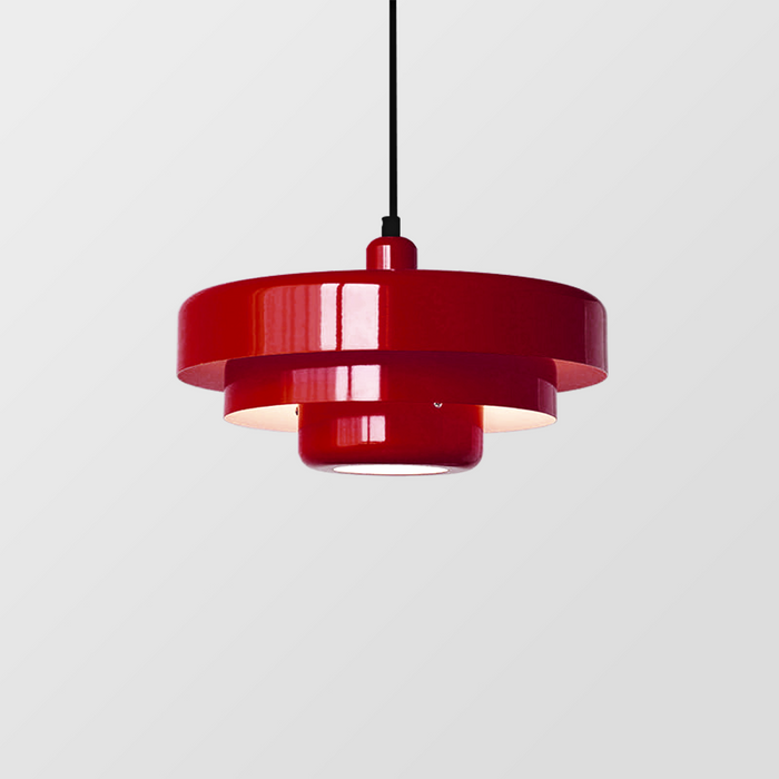 Tiered Metal Pendant Light