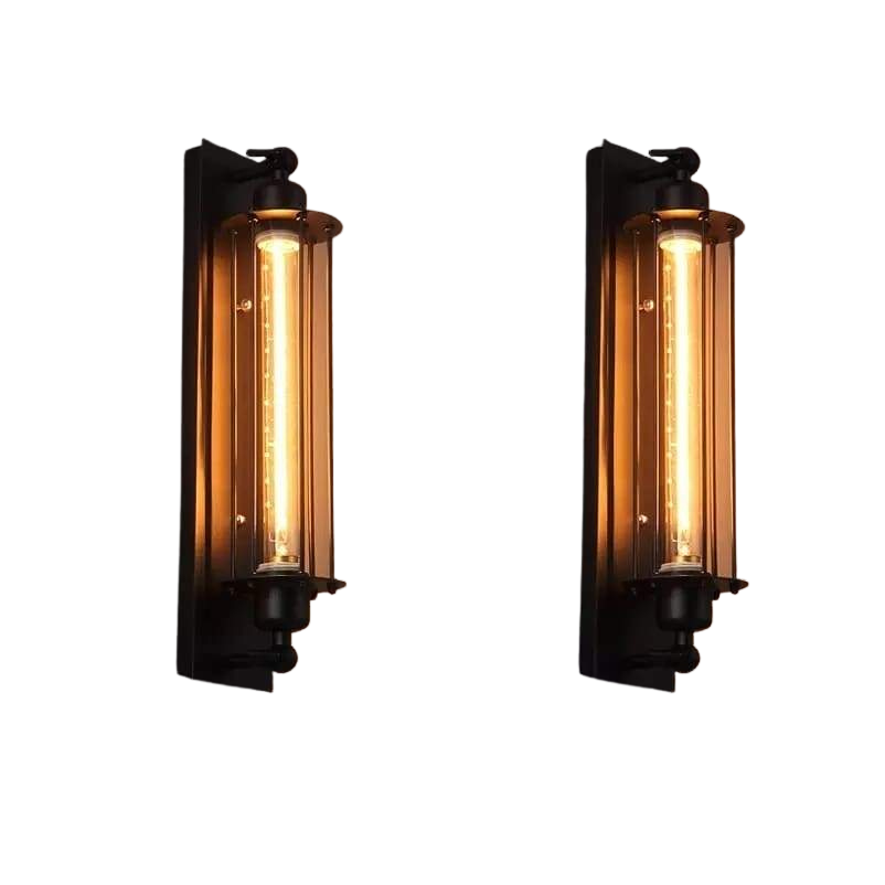 Industrial Wall Lamp With Adjustable Heads