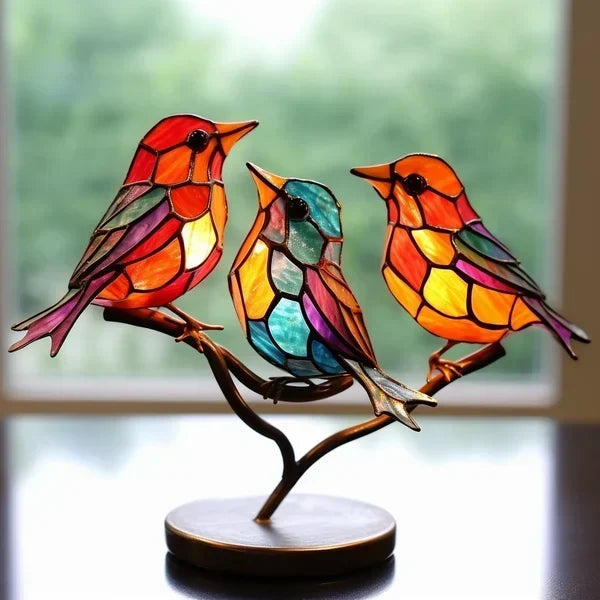 Handcrafted Bird Sculpture