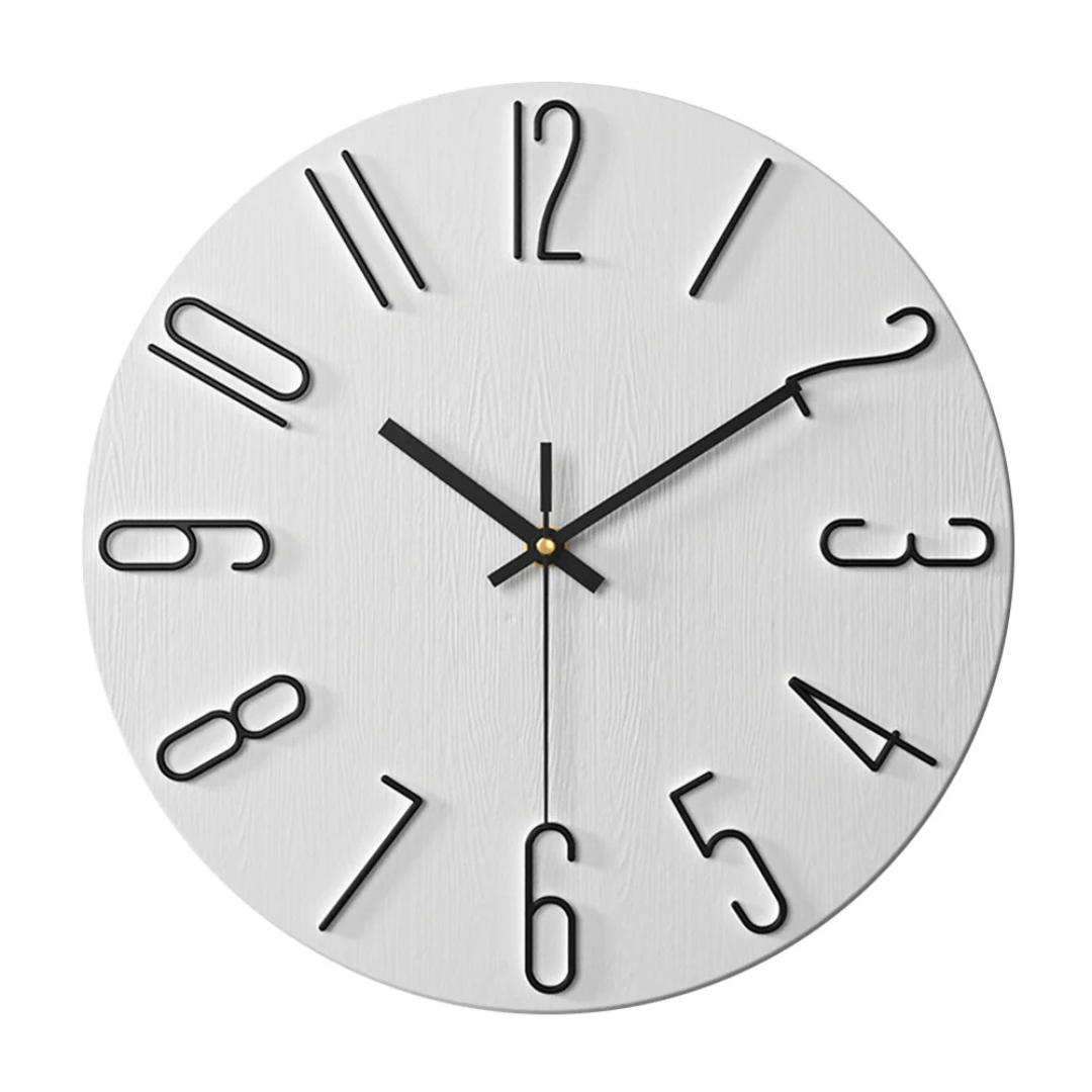 Modern Wall Clock With Silent Movement