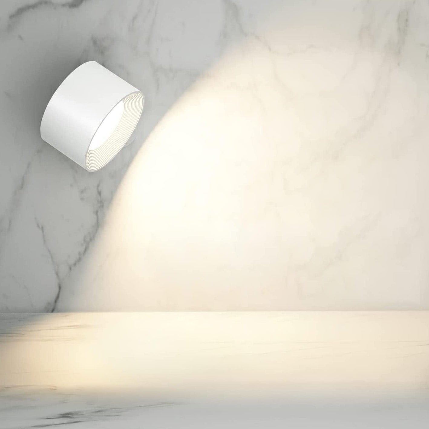 Wireless Rechargeable Wall Light With Magnetic Mount