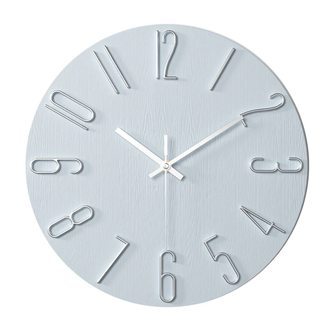 Modern Wall Clock With Silent Movement