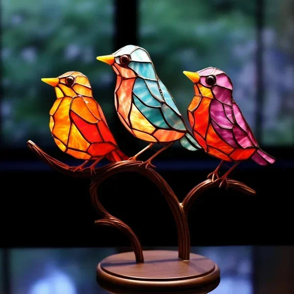 Handcrafted Bird Sculpture
