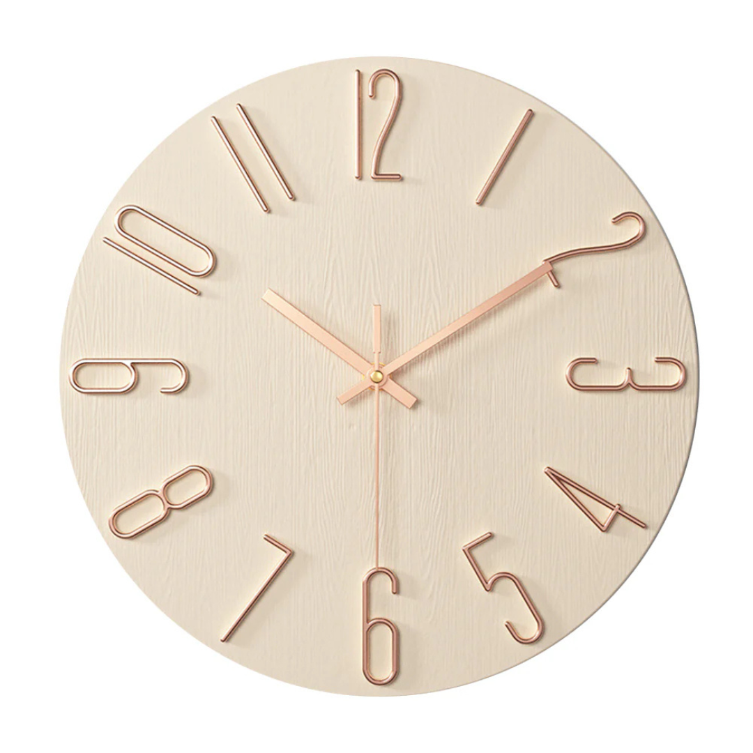 Modern Wall Clock With Silent Movement