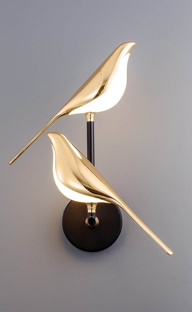 Bird-Shaped LED Wall Lamp