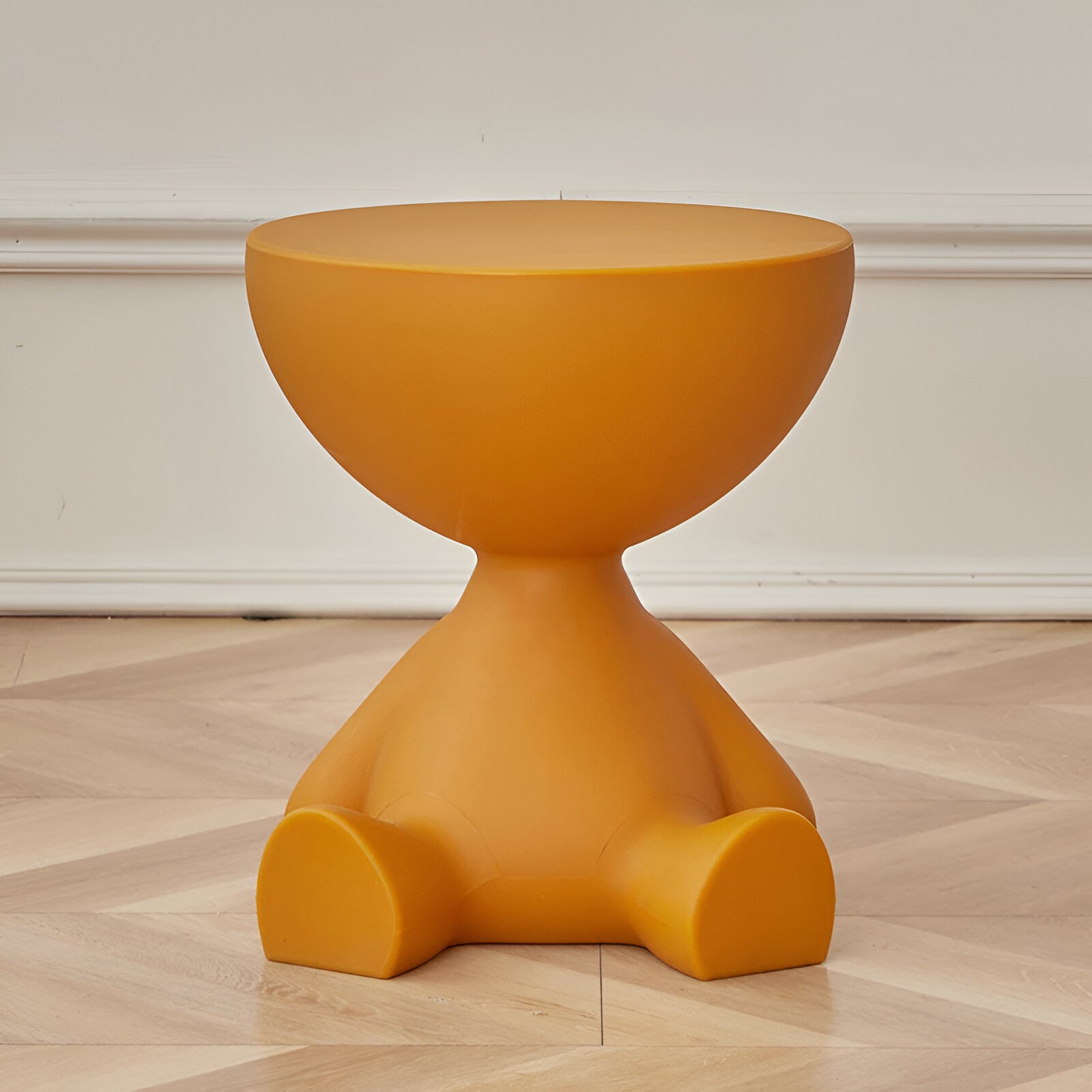 Round Coffee Table With Metal Base