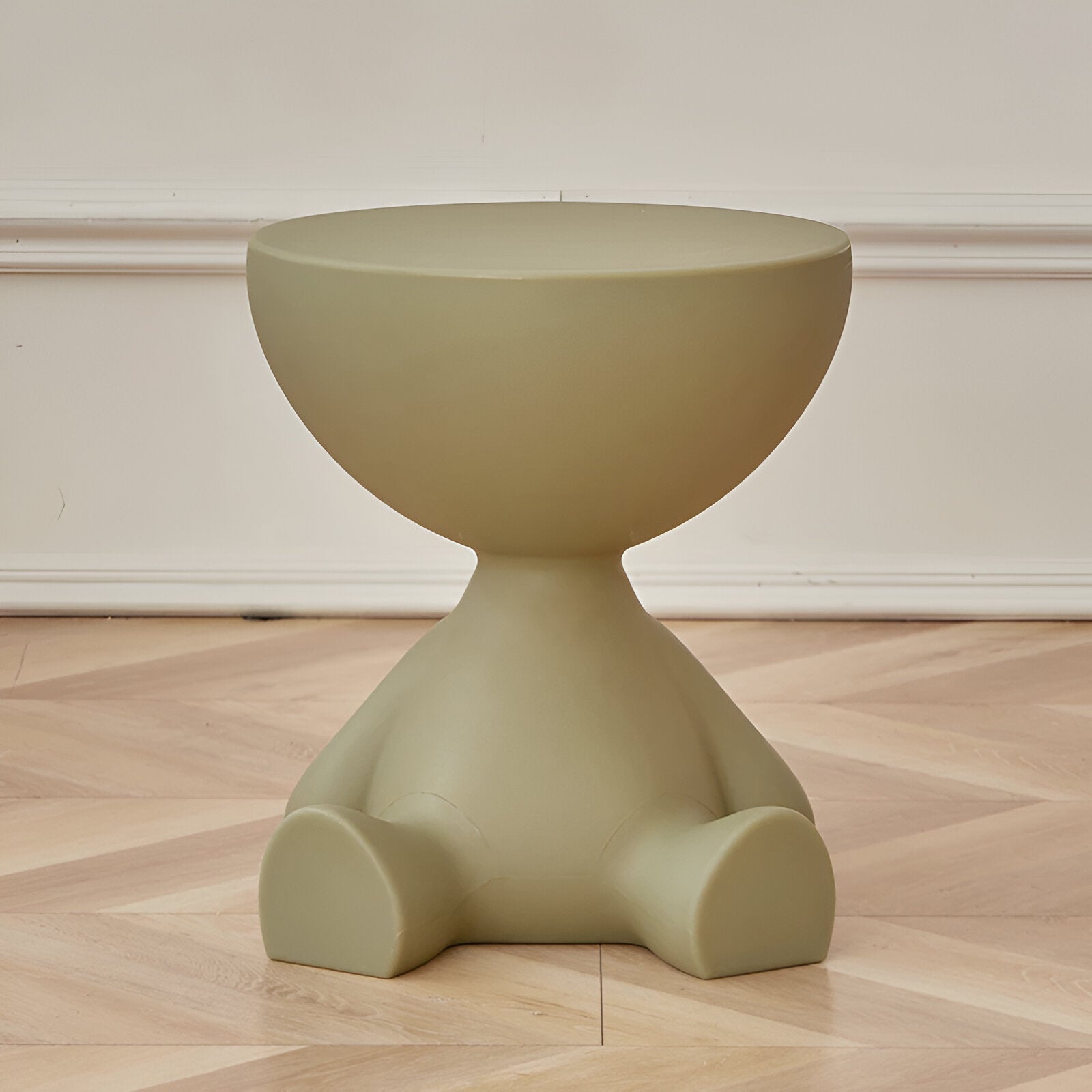 Round Coffee Table With Metal Base