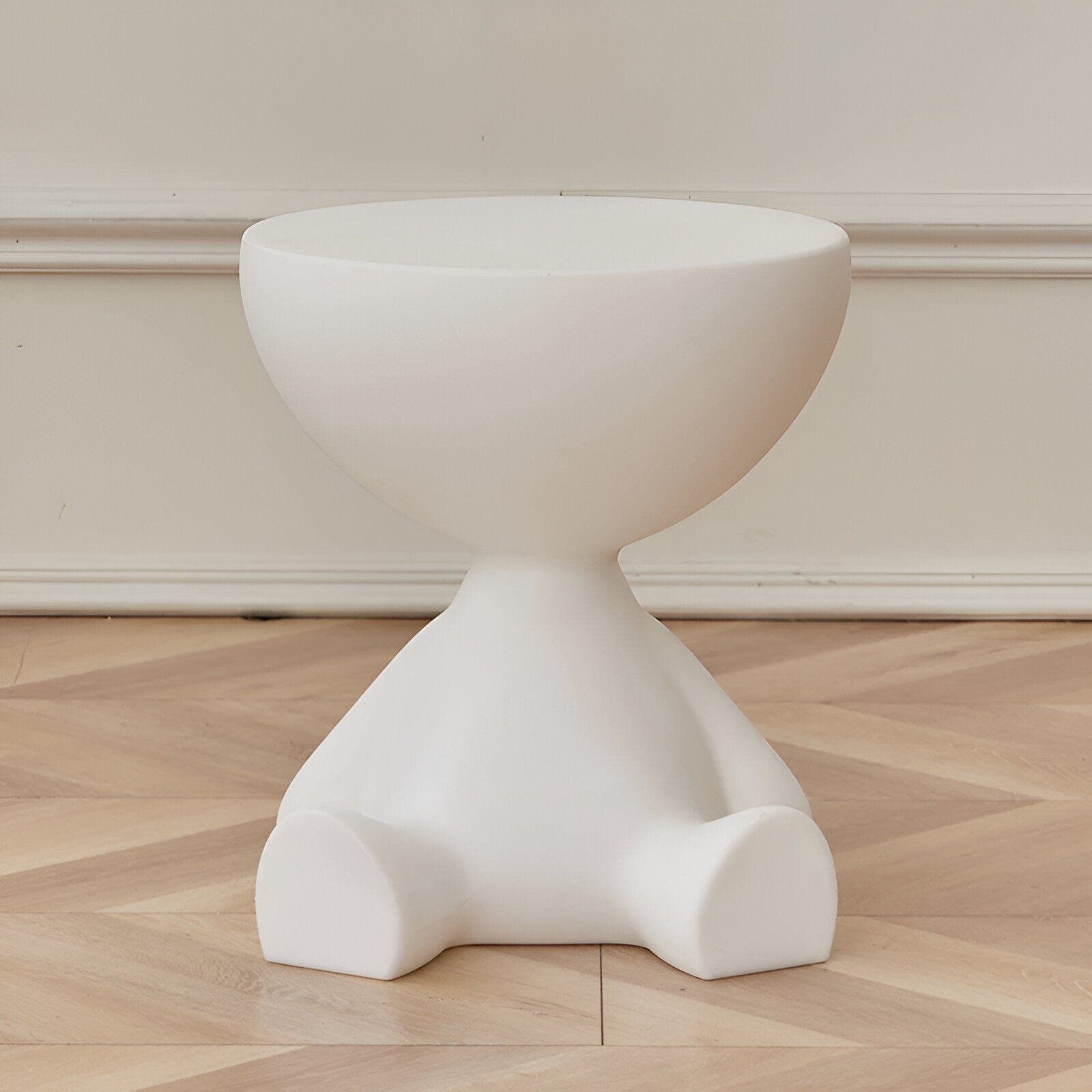Round Coffee Table With Metal Base