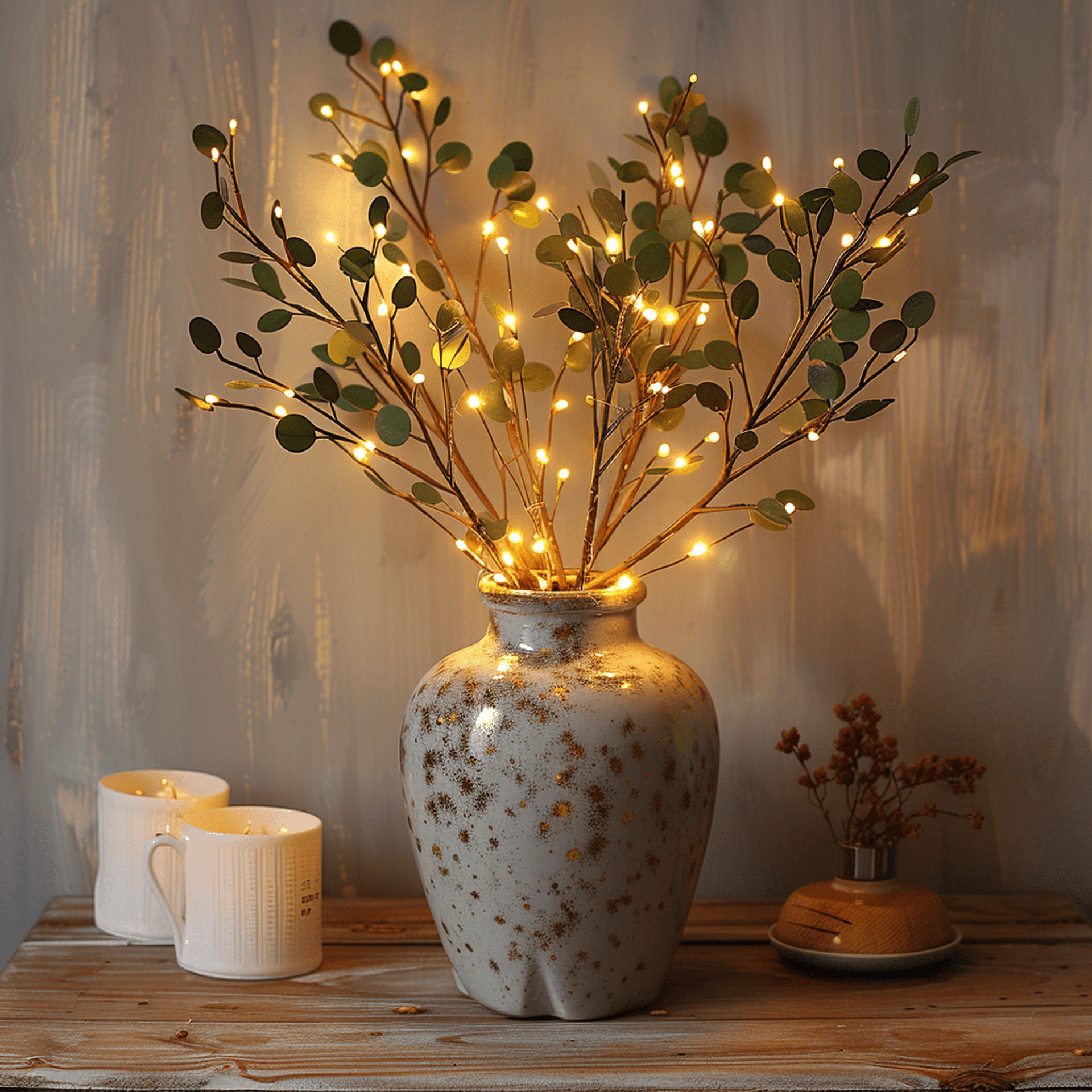 Olive Branch Decorative String Light