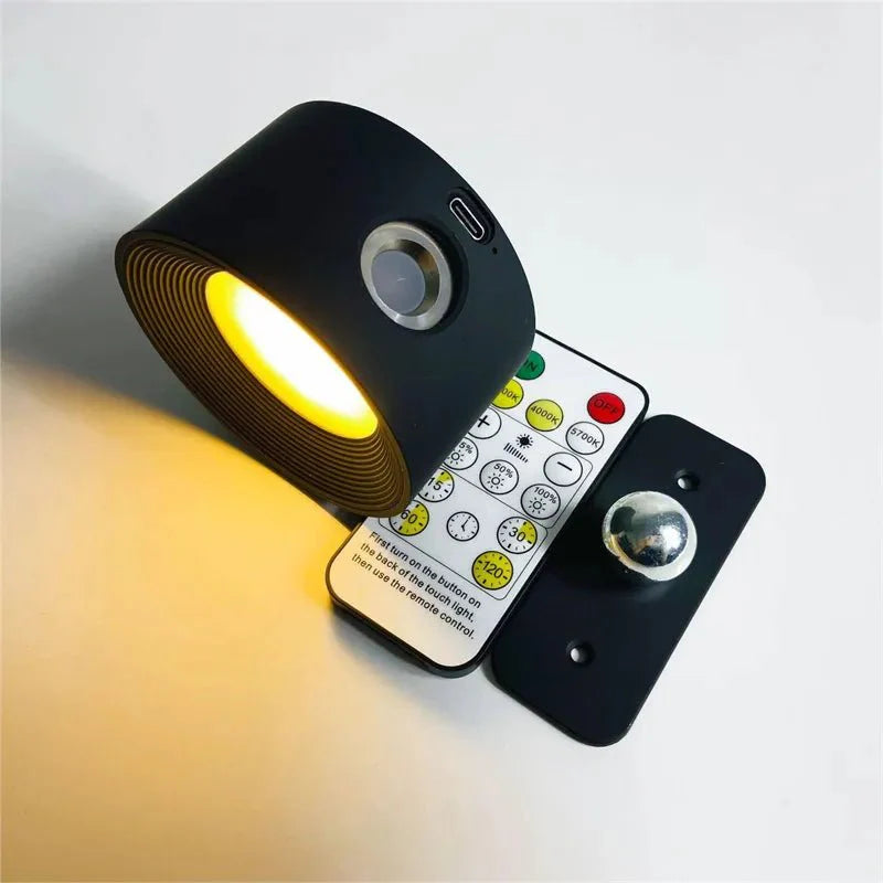 Wireless Rechargeable Wall Light With Magnetic Mount