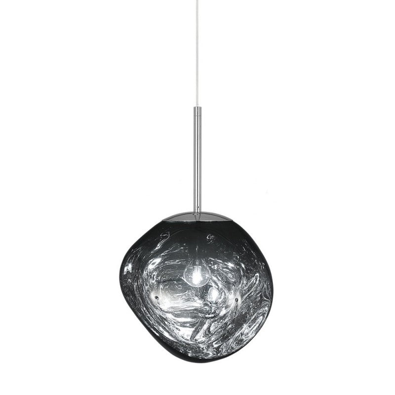 Sculptural Pendant Light With Irregular Globe Design
