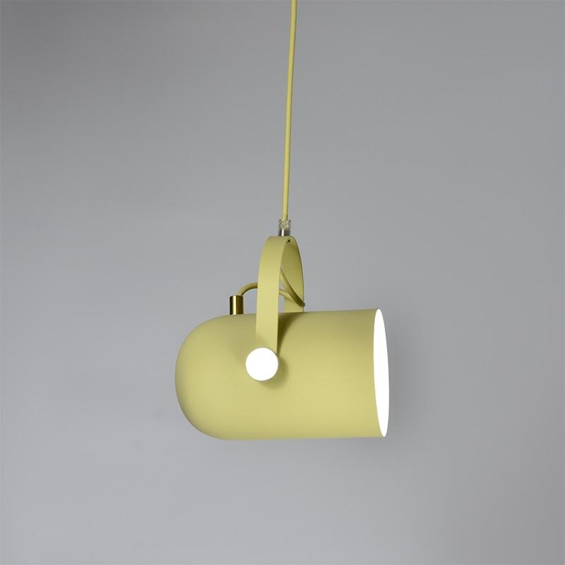 Modern Nordic Angled Drop Light – Sleek Directional Pendant