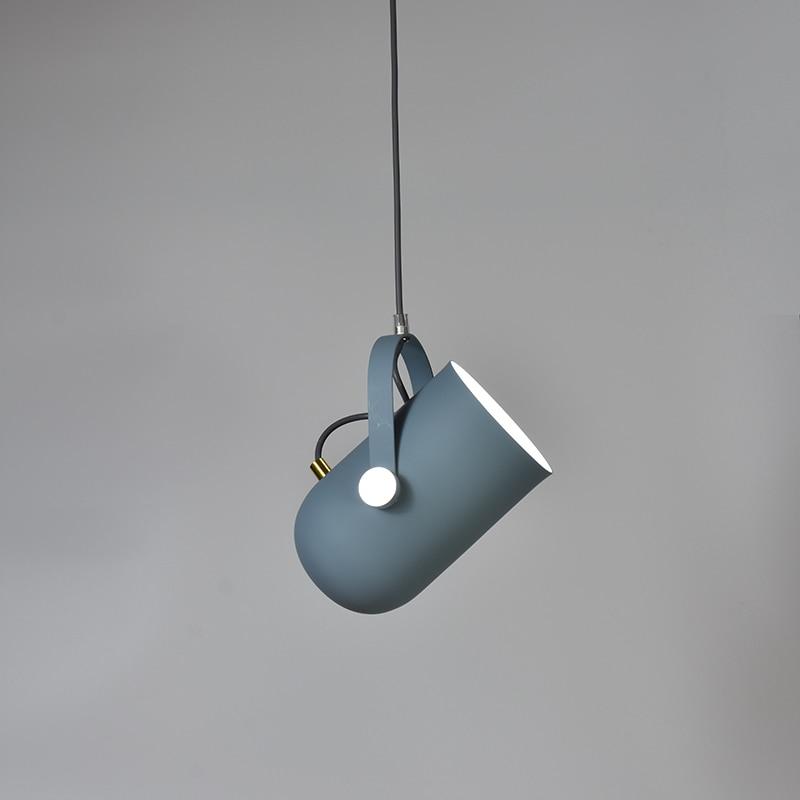 Modern Nordic Angled Drop Light – Sleek Directional Pendant