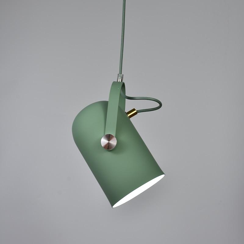 Modern Nordic Angled Drop Light – Sleek Directional Pendant