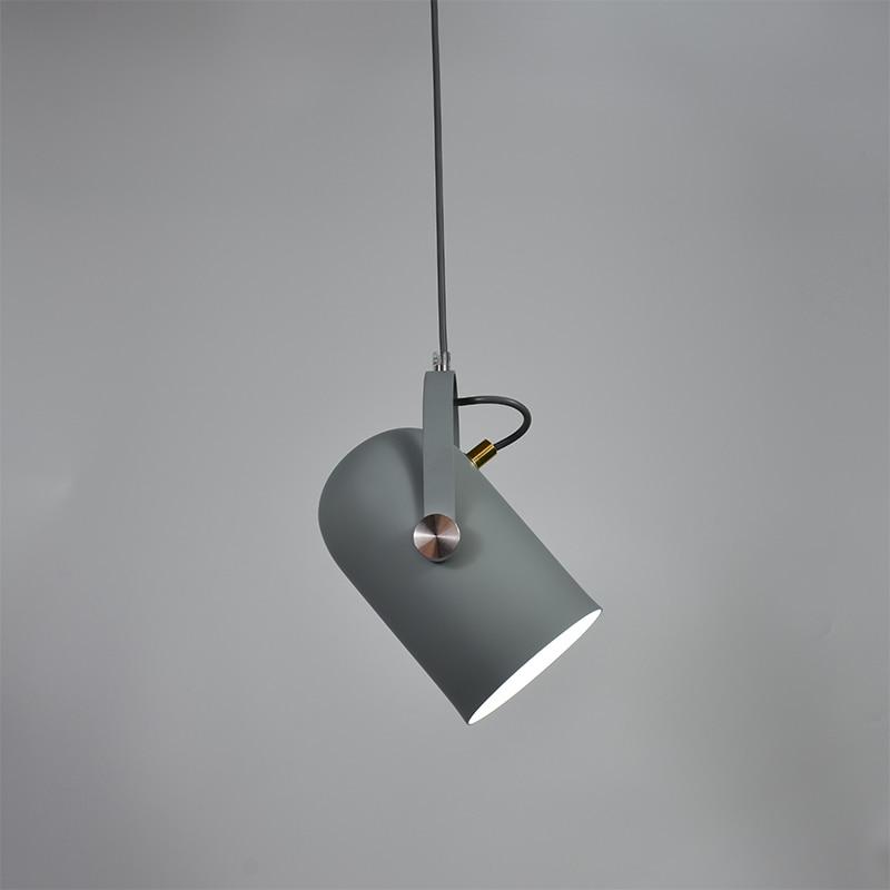 Modern Nordic Angled Drop Light – Sleek Directional Pendant