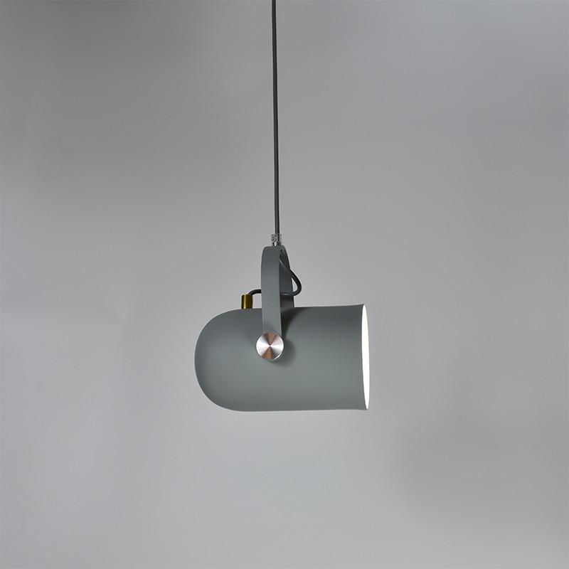 Modern Nordic Angled Drop Light – Sleek Directional Pendant