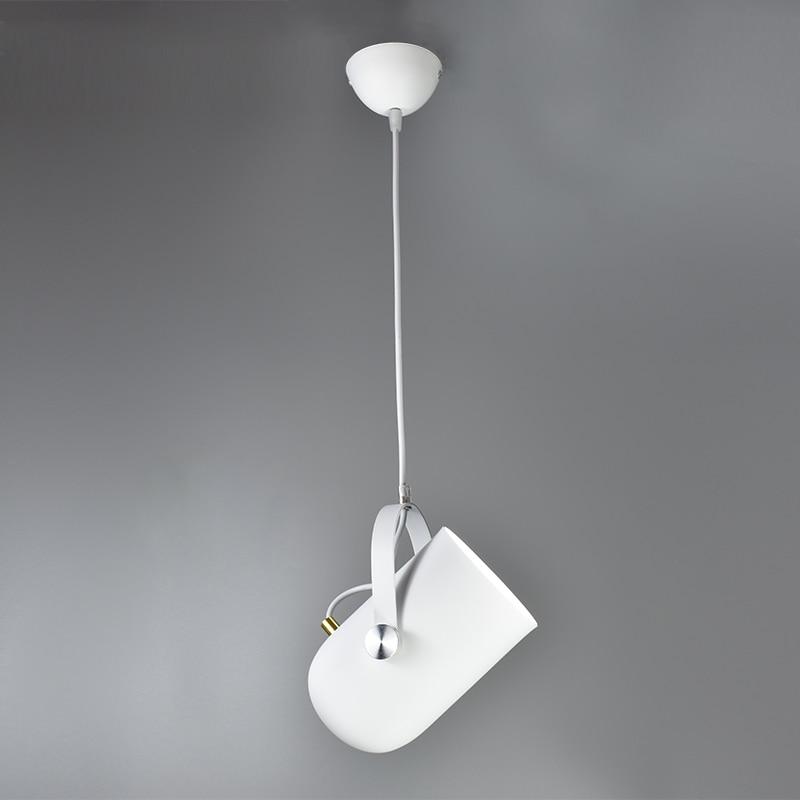 Modern Nordic Angled Drop Light – Sleek Directional Pendant
